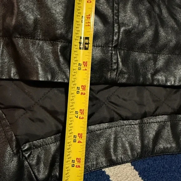 Anthropology X Pilcro Faux-Leather Hooded Jacket - Picture 11 of 11